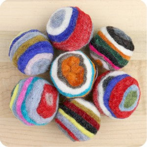 Maple Wood Slingshot with 5 Wool Felt Balls - Shop Jillian's Drawers